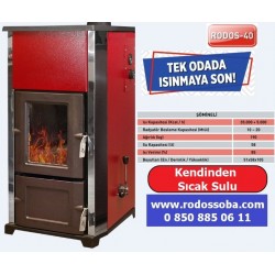 RODOS-40 SICAK SULU KAT KALORİFER SOBASI