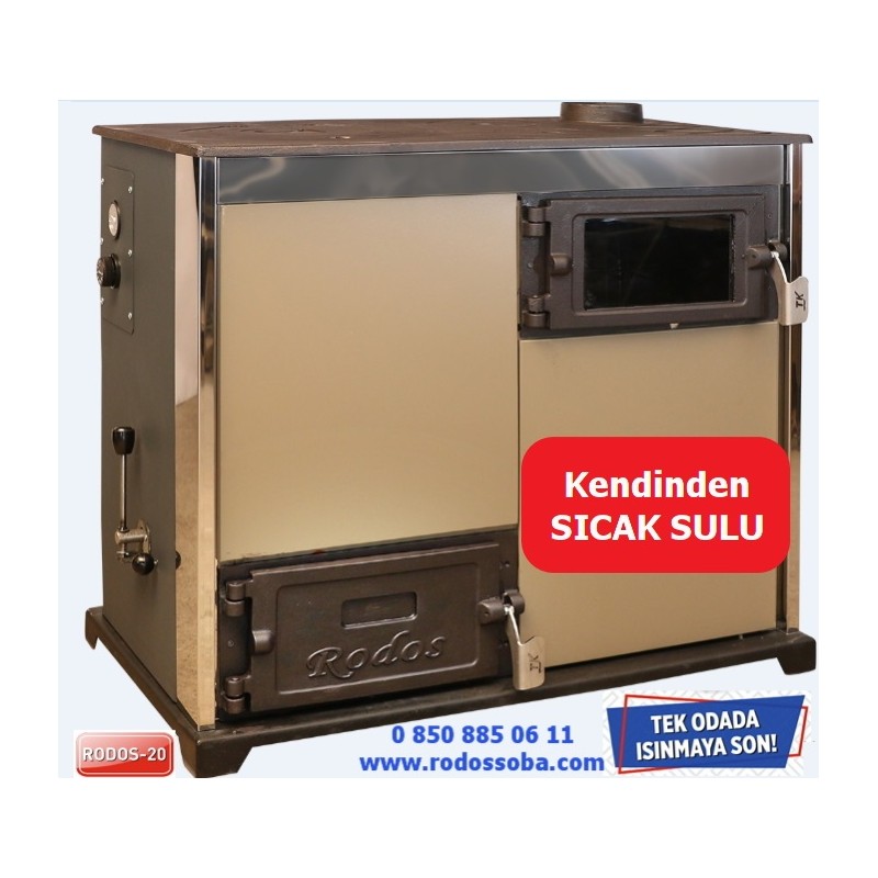 RODOS-20 KUZİNE SICAK SULU KAT KALORİFER SOBASI