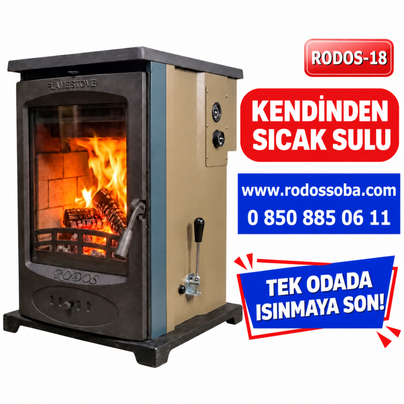 RODOS-18 SICAK SULU KAT KALORİFER SOBASI