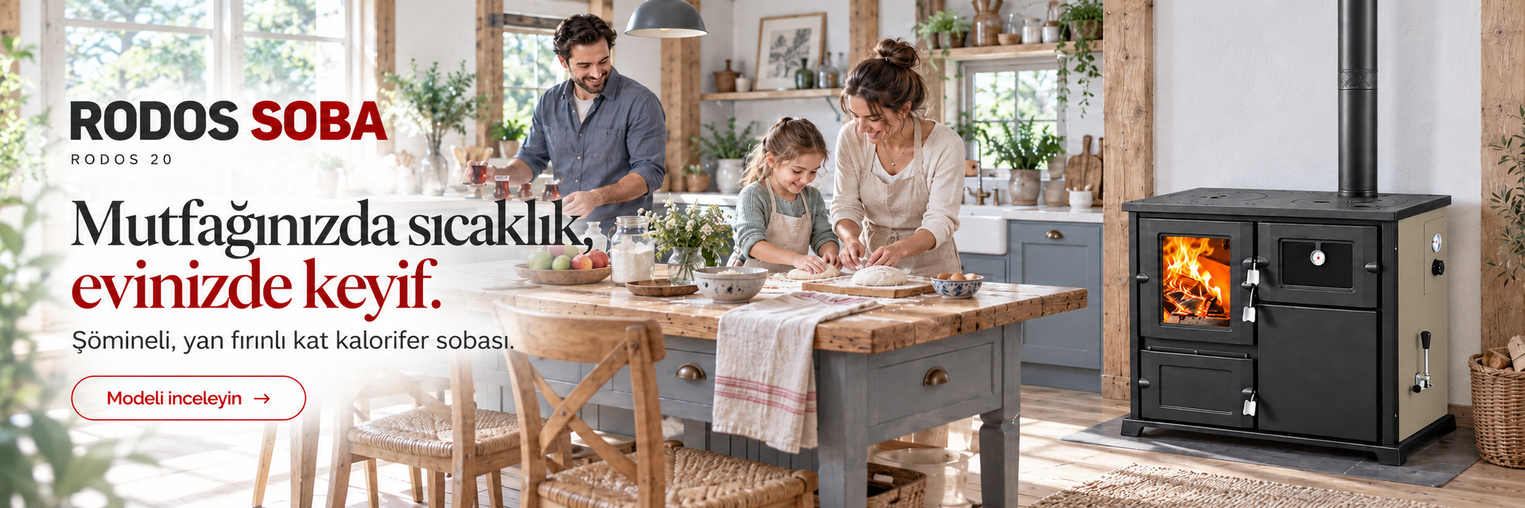 Rodos 20 — aileyle sıcak mutfak keyfi